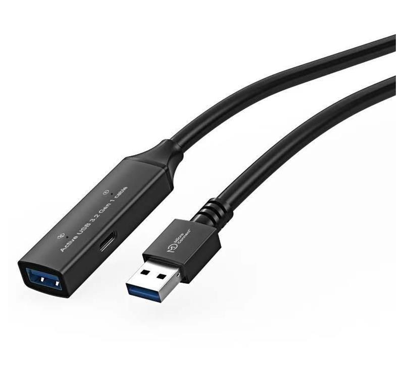 MicroConnect Premium aktivni USB 3.2 Gen 1 kabel, A-A