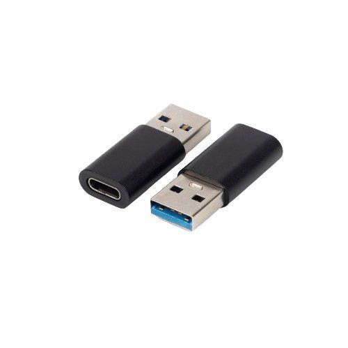 MicroConnect Adapter USB-A na USB-C, 10gbps crni
