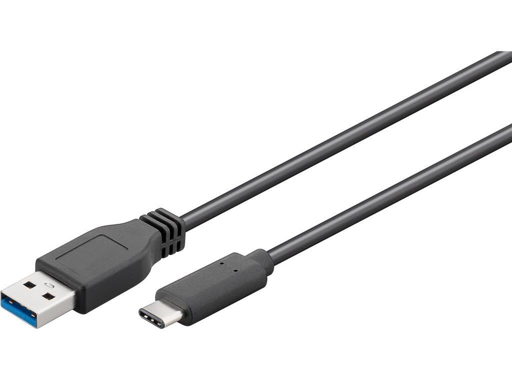 MicroConnect Kabel USB 3.2 Gen 1 C-A , 0.15m