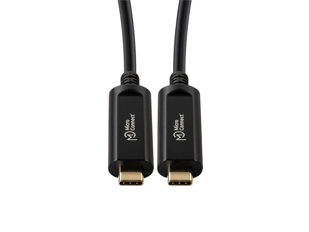 MicroConnect Premium Optic USB-C, 10m