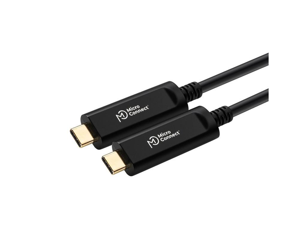 MicroConnect Premium optički USB-C kabel, 20m
