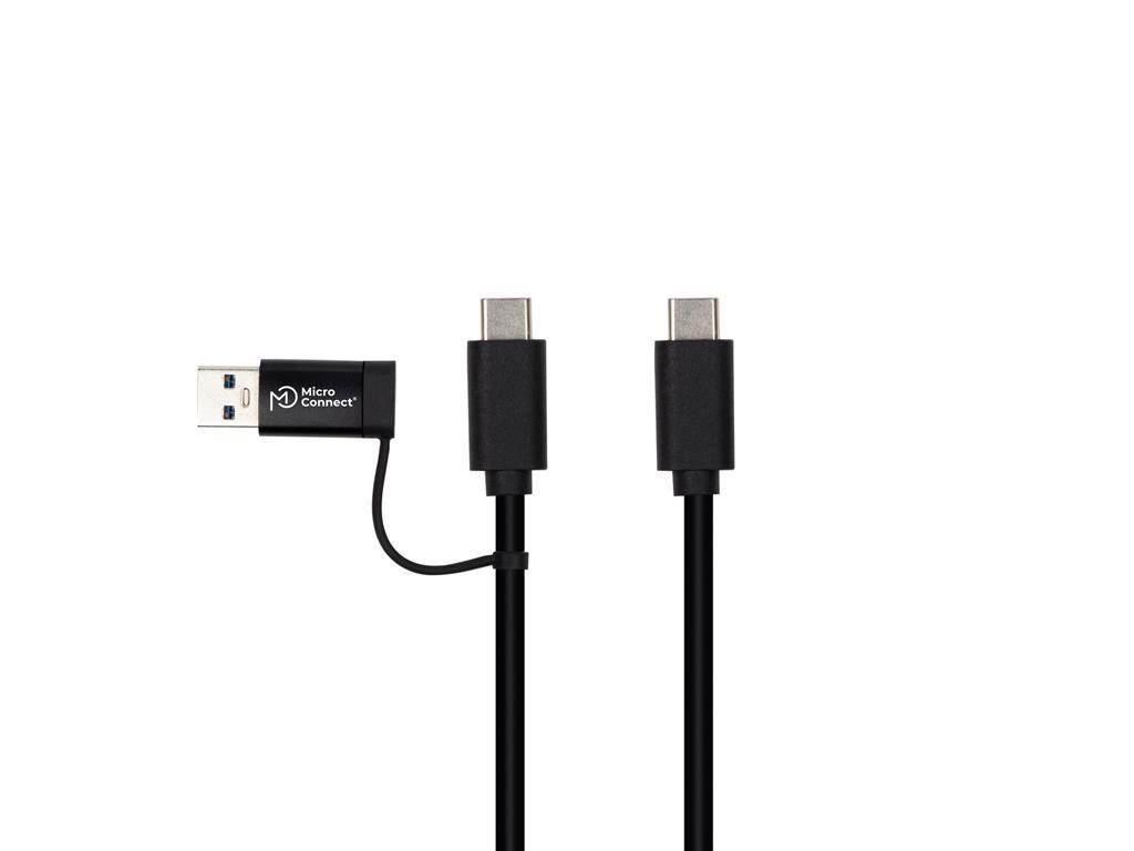 MicroConnect USB-C 3.2 Gen 1 kabel, 1m