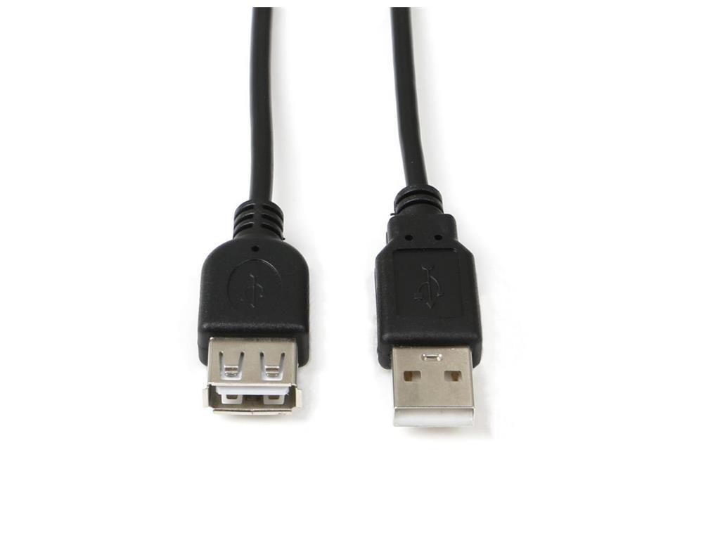MicroConnect USB2.0 produžni kabel A-A 0,1m M-F