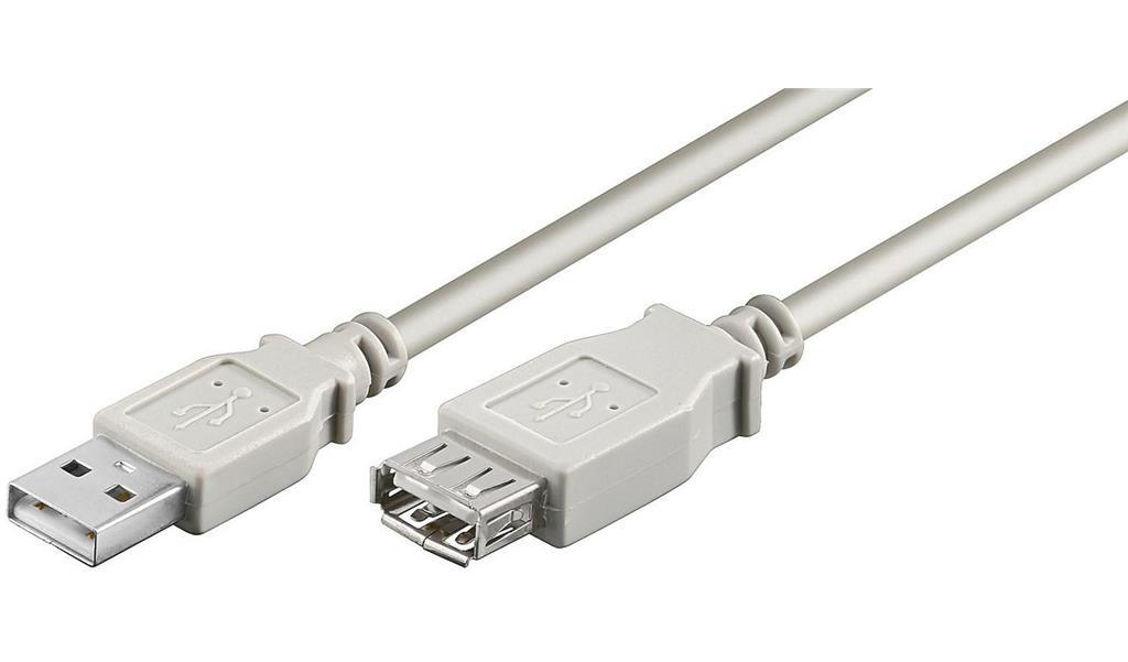 MicroConnect USB2.0 produžni A-A 5m M-F