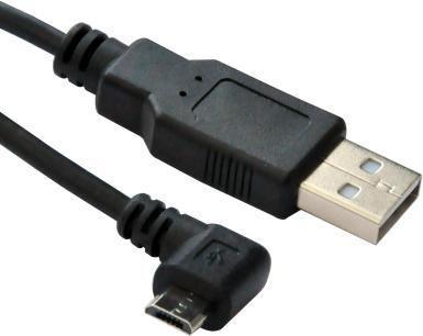 MicroConnect USB A na USB Micro B, verzija 2.0, crna,