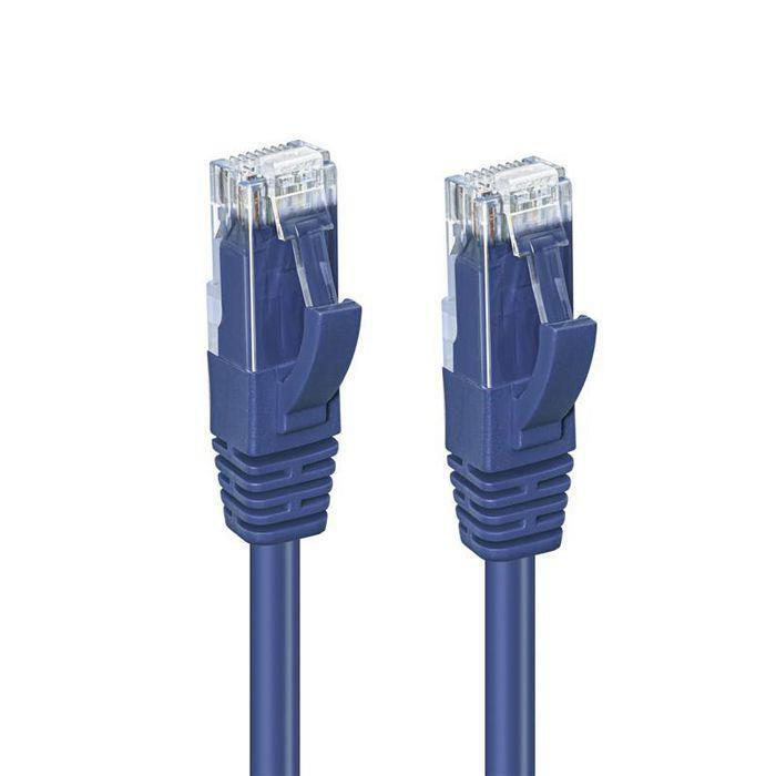 MicroConnect CAT5e U/UTP mrežni kabel 2m, plavi