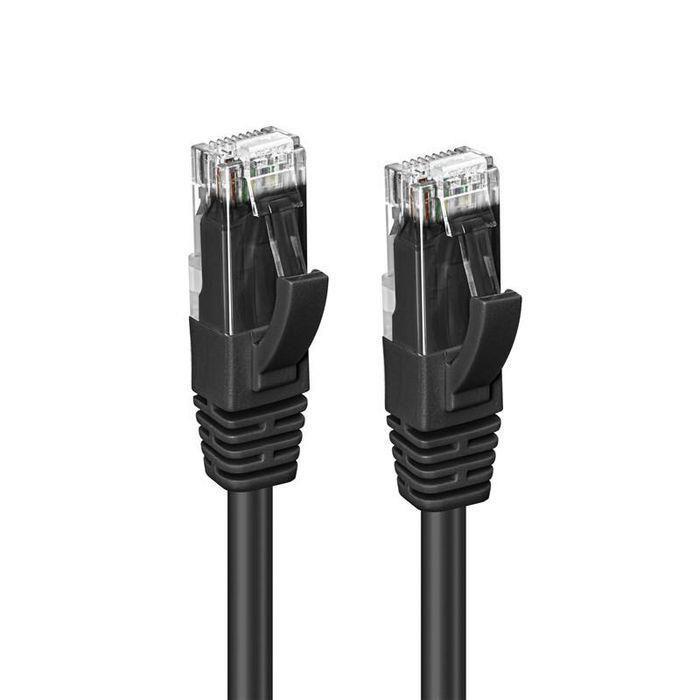 MicroConnect Kabel U/UTP CAT5e 3M Črn PVC
