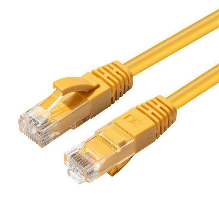 MicroConnect CAT5e U/UTP Network Cable 10m, Yellow