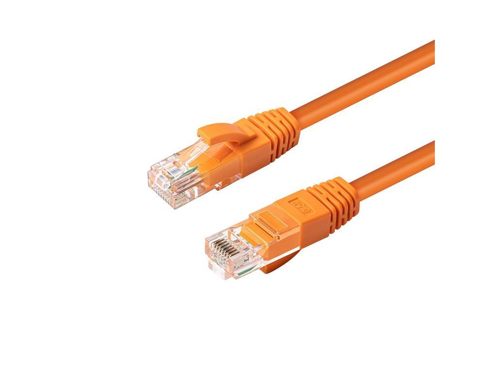 MicroConnect U/UTP CAT6 0.2M narančasta LSZH