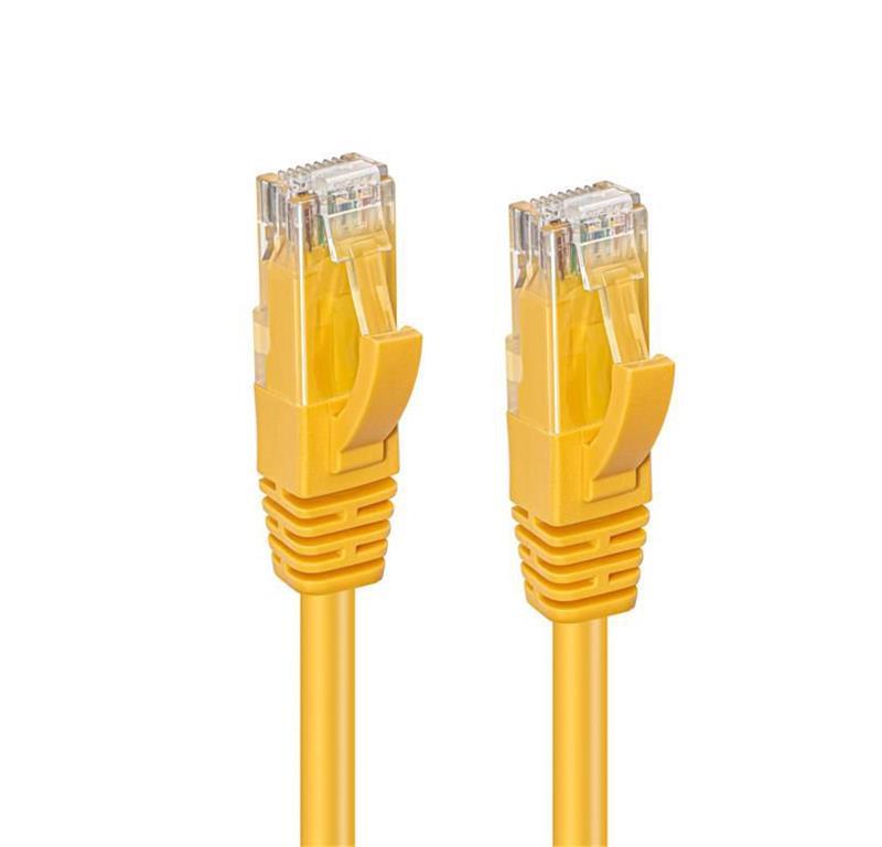 MicroConnect U/UTP CAT6 3M žuti LSZH