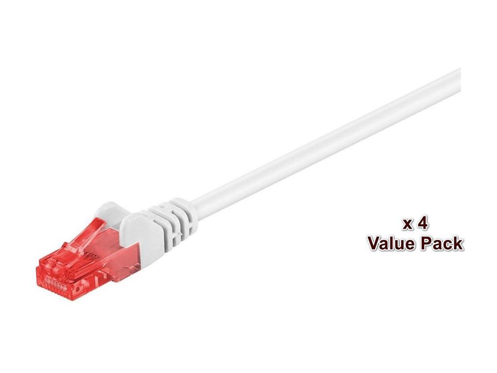 MicroConnect CAT6 U/UTP mrežni kabel 20m, bijeli