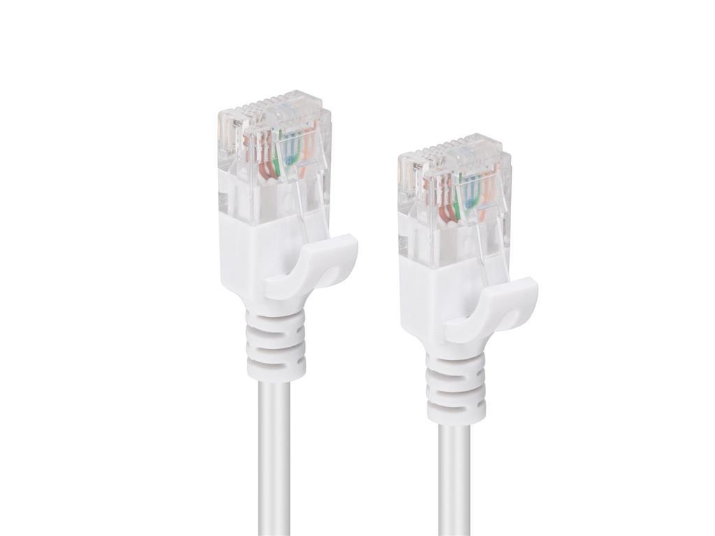 MicroConnect Kabel U/UTP CAT6A tanek 1M Bel