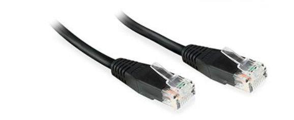 MicroConnect U/UTP CAT6 0.25M crni PVC