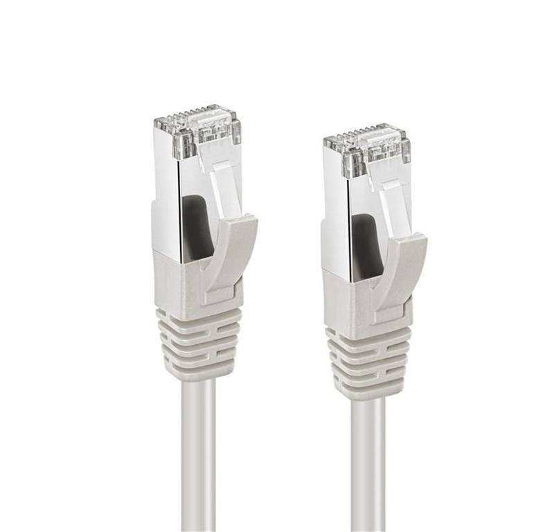 MicroConnect CAT6A S/FTP 15m sivi LSZH