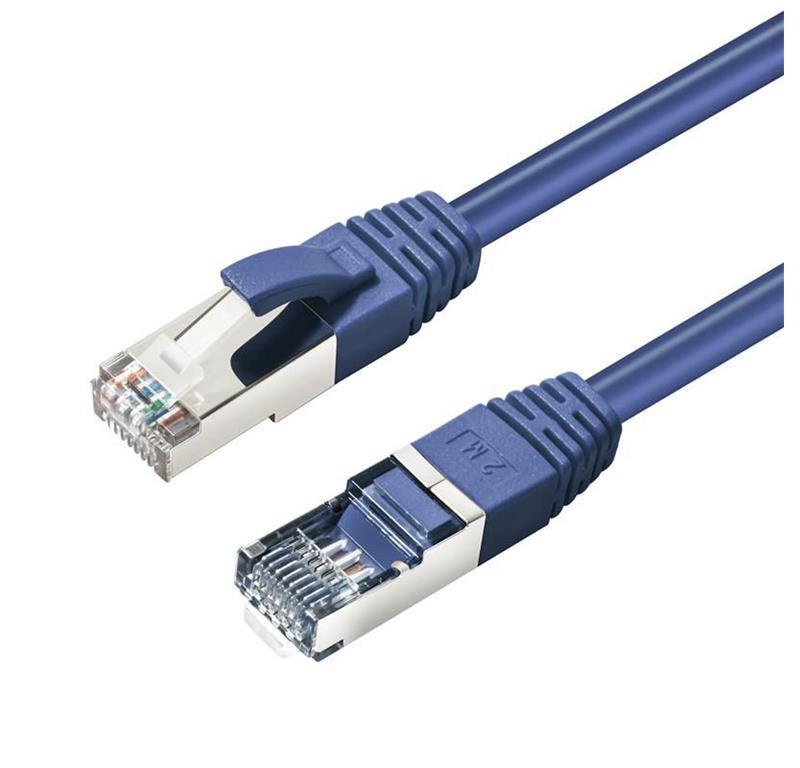 MicroConnect CAT6A S/FTP 1m plavi LSZH