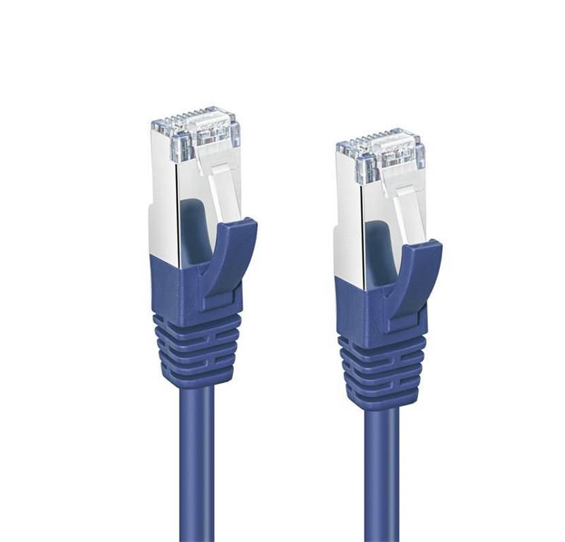 MicroConnect CAT6A S/FTP 2m Plava LSZH