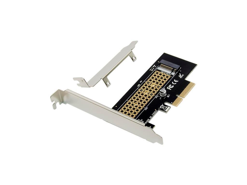 MicroConnect PCIe x4 M.2 NVMe SSD adapter