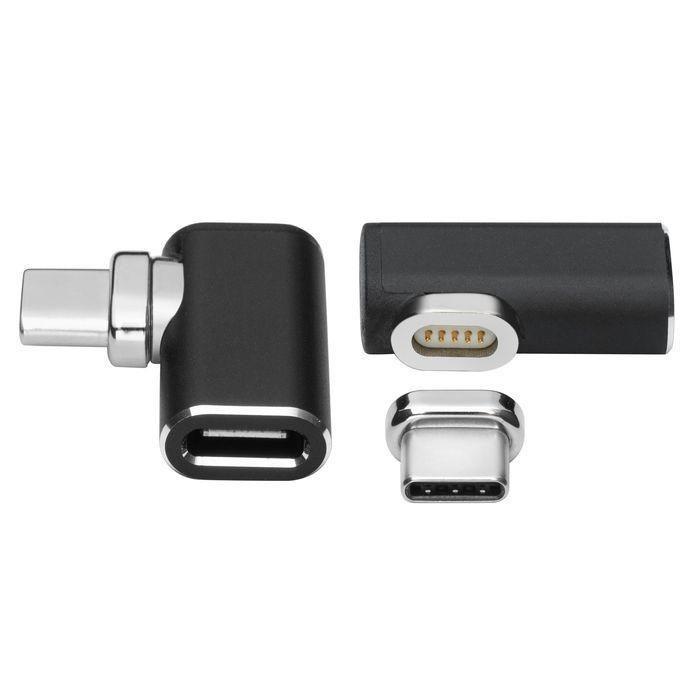 MicroConnect Magnetski USB-C adapter 90°
