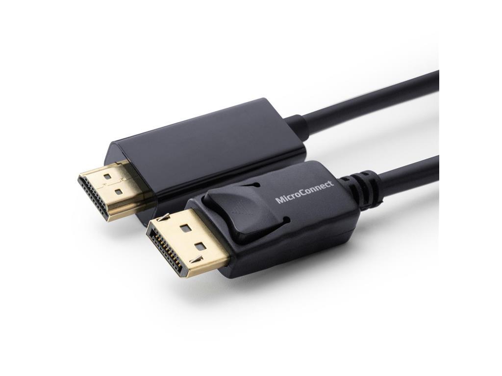 MicroConnect Kabel DisplayPort 1.2 na HDMI