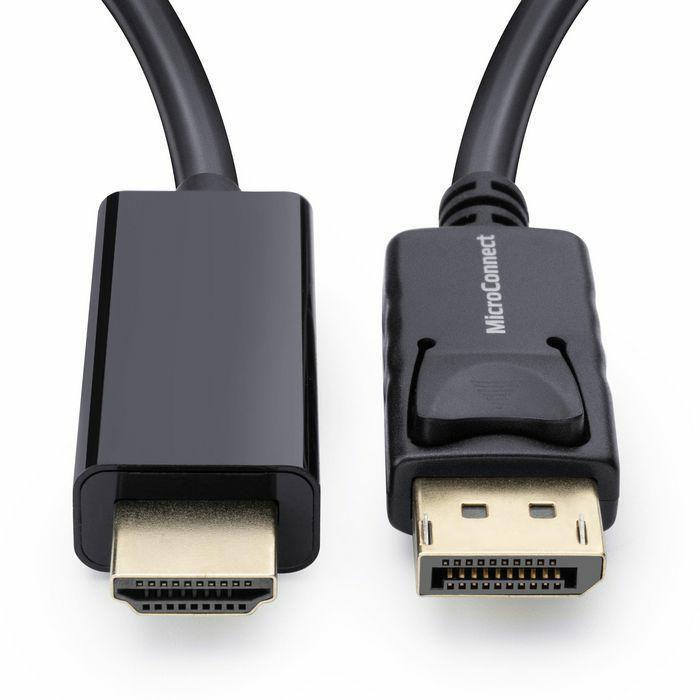 MicroConnect DisplayPort 1.2 na HDMI kabel