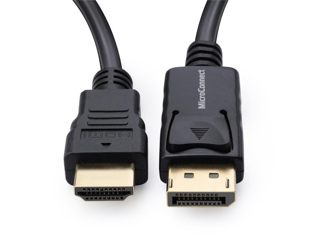 MicroConnect Kabel DisplayPort 1.2 na HDMI