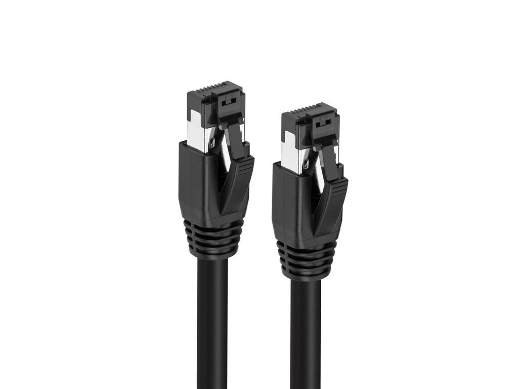 MicroConnect Kabel CAT8.1 S/FTP 10m Črn
