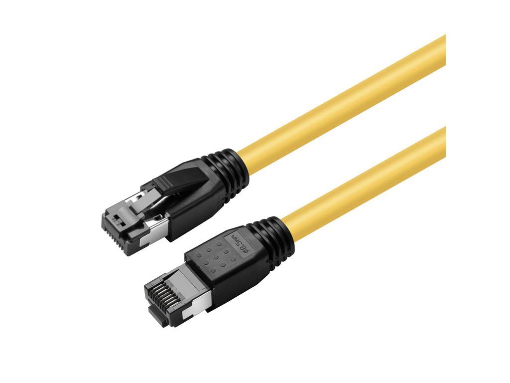 MicroConnect CAT8.1 S/FTP 3m žuti LSZH zaštićeni