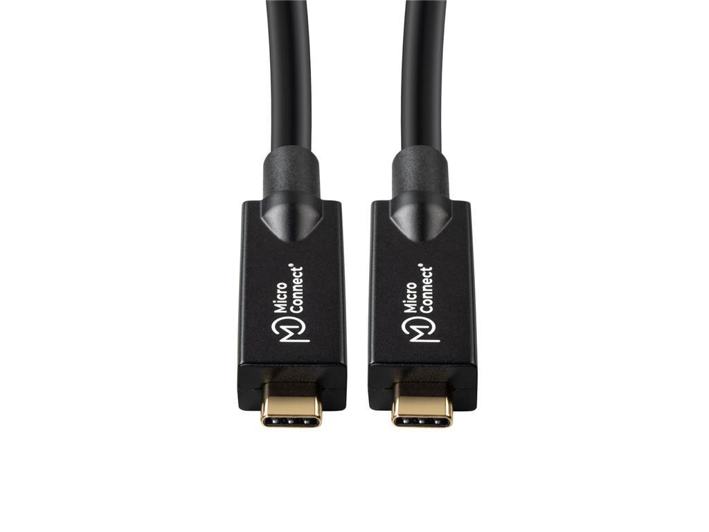 MicroConnect Premium optični kabel USB C-C, 10m