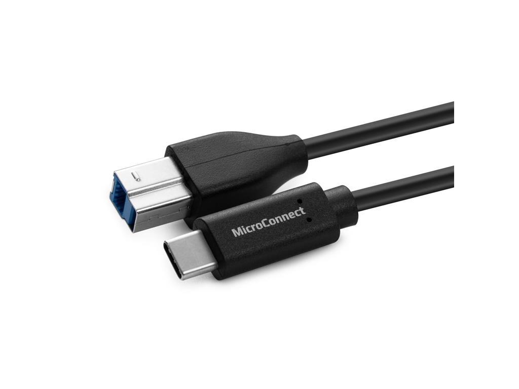 MicroConnect USB-C na USB3.2 Gen 1 B kabel, 5m