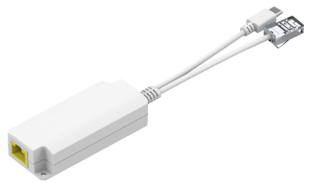 MicroConnect 10/100 Mbps PoE razdjelnik USB-C na RJ45