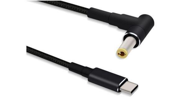 MicroConnect USB-C na DC 5,5*2,5mm 9V / 5A, 1,2m