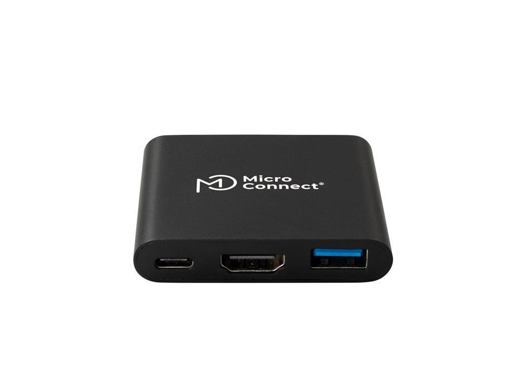 MicroConnect Premium USB-C Multiport Adapter hub