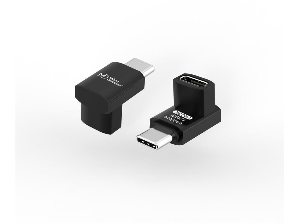 MicroConnect Premium USB4 3x2 USB-C kutni adapter,