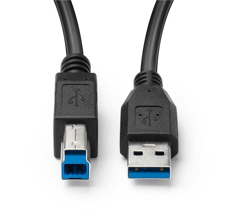 MicroConnect Kabel USB 3.0 A-B 5m M-M, Črn