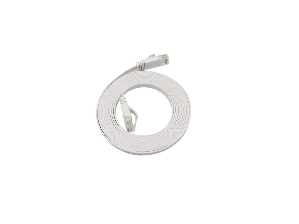 MicroConnect Kabel U/UTP CAT6A 1M Bel ploščat LSZH