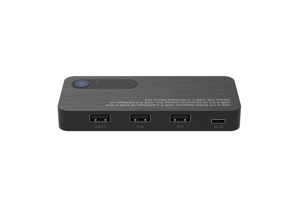 MicroConnect USB A 3.0 KM Sharing Switch 2x5