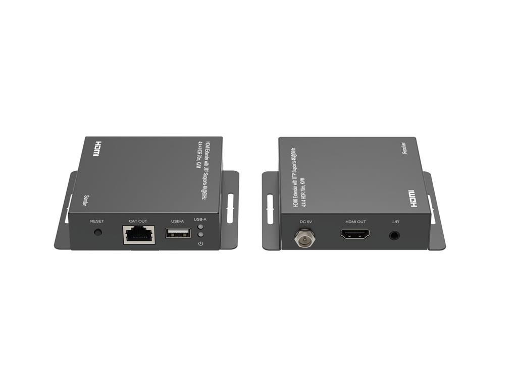 MicroConnect 4K@60Hz HDMI Extender s KVM funkcijom