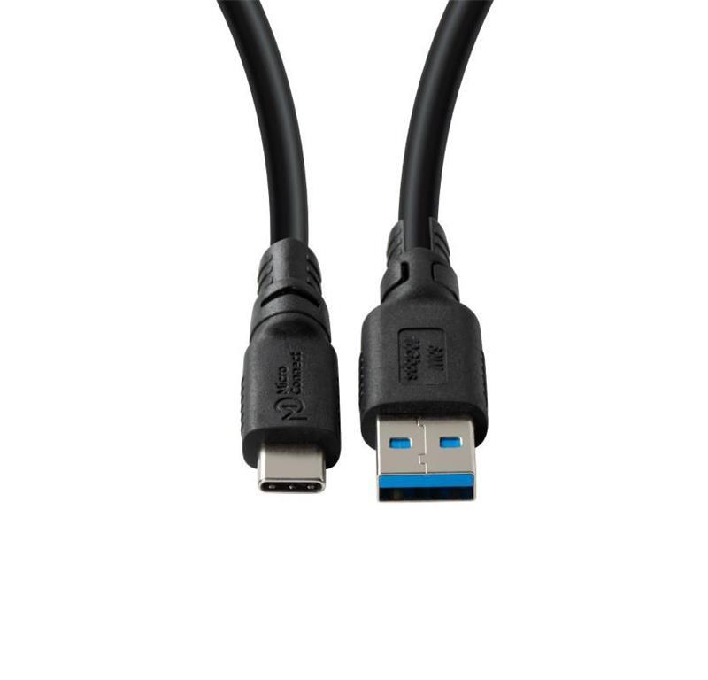 MicroConnect ColorFlex kabel USB-C na USB-A 60W 1m