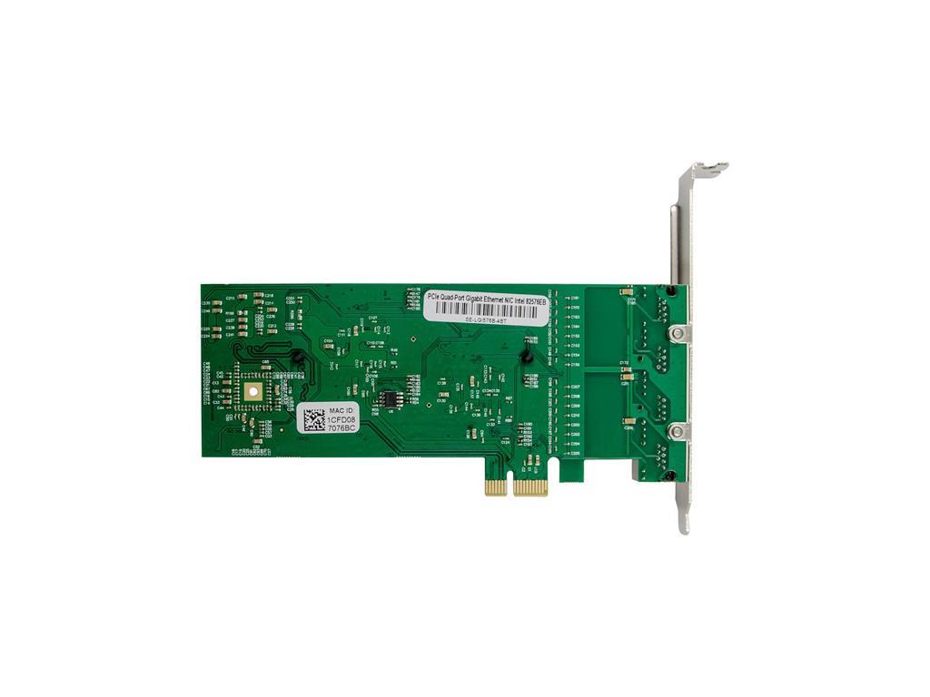 MicroConnect Network Card PCIe x1 Intel 82576