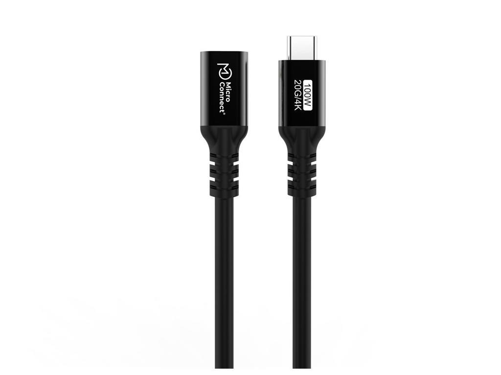 MicroConnect Premium kabel USB C-C 3.2 Gen2x2, 1m