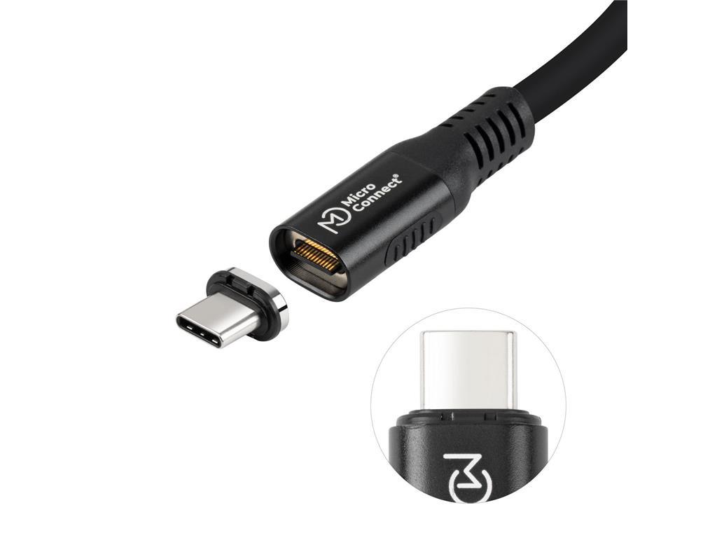 MicroConnect USB-C na USB-C kabel 0,15m