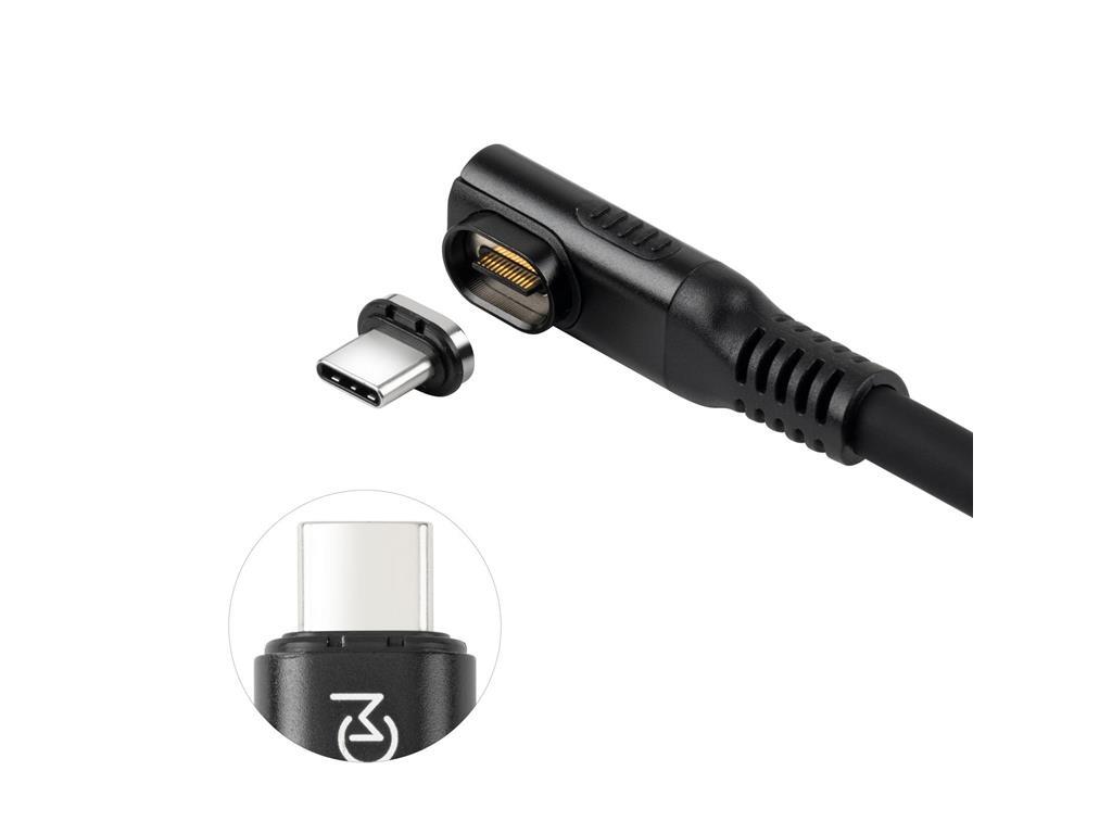 MicroConnect Premium magnetni kabel USB C-C, 0,15m