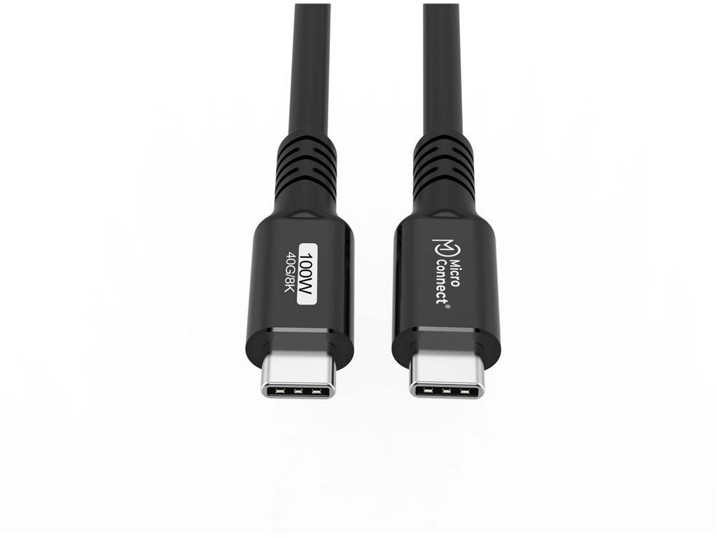 MicroConnect USB-C na USB-C kabel 0.15m Premium