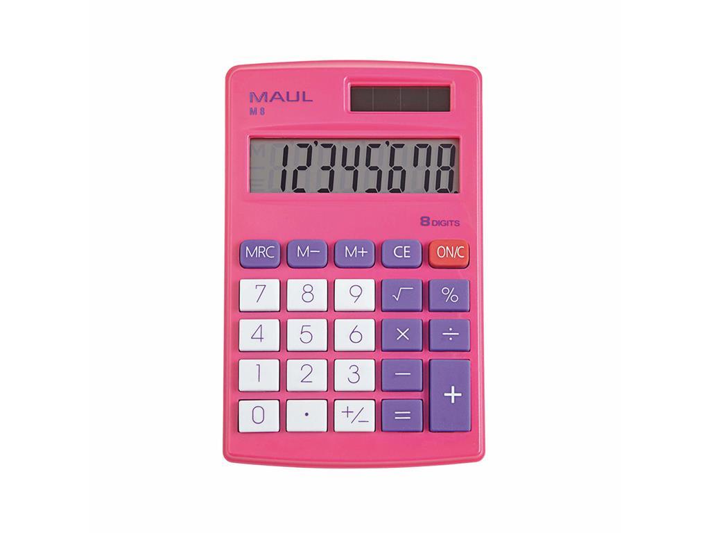 Maul Žepni kalkulator M 8, roza