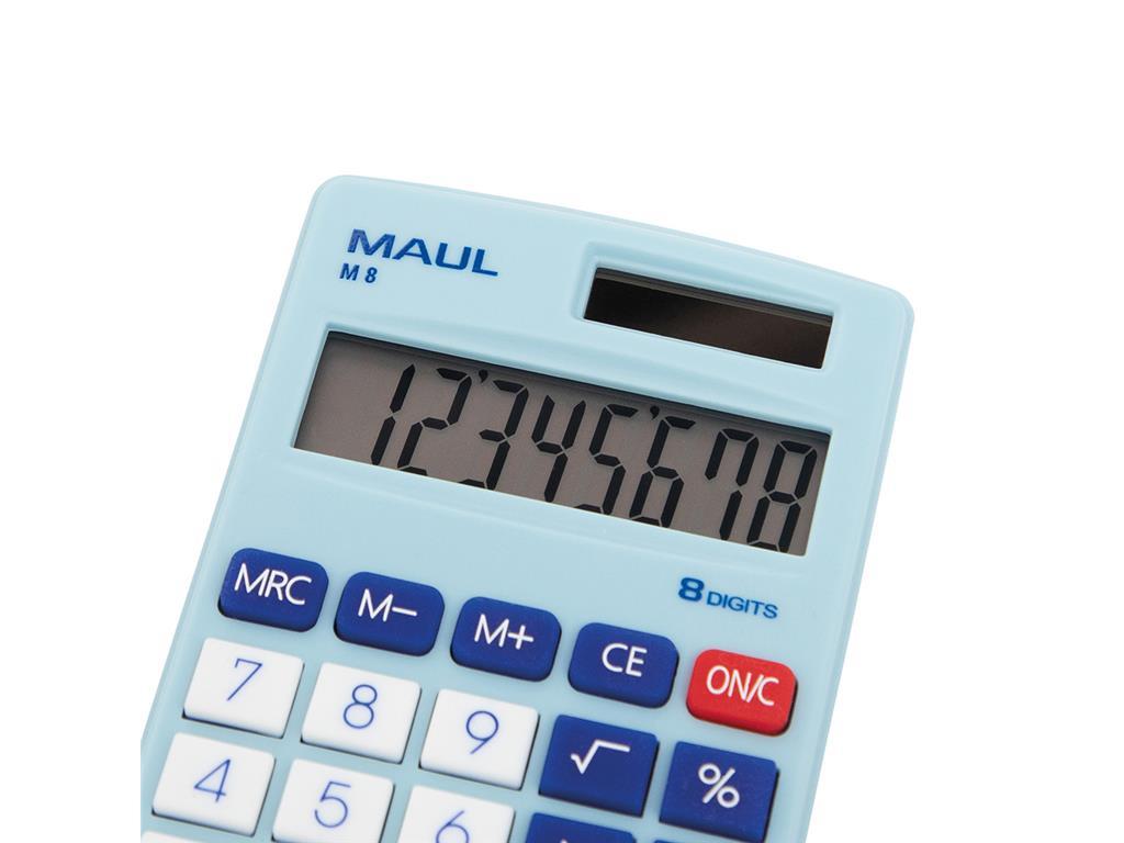 Maul Žepni kalkulator M 8, moder