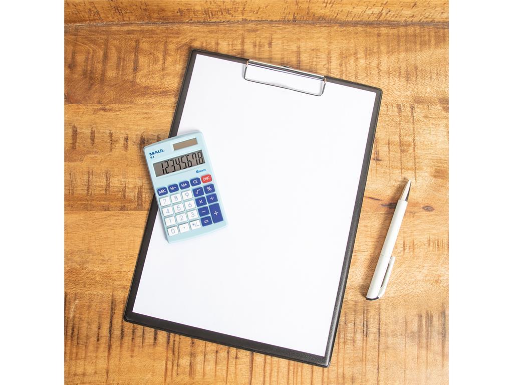 Maul Žepni kalkulator M 8, moder