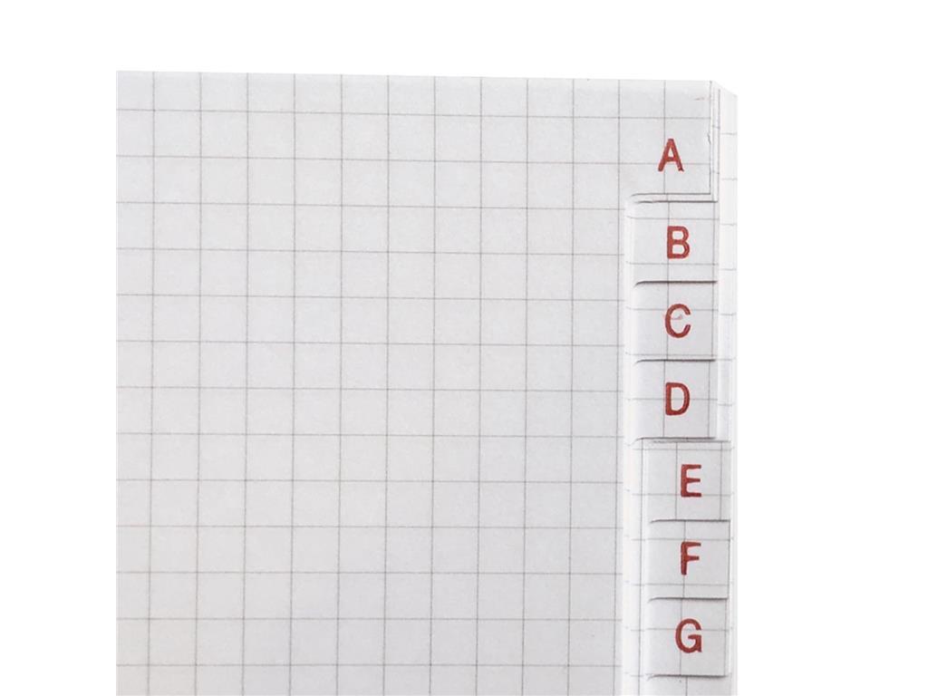 MiquelRius Zvezek 152x210mm karo z indeksom