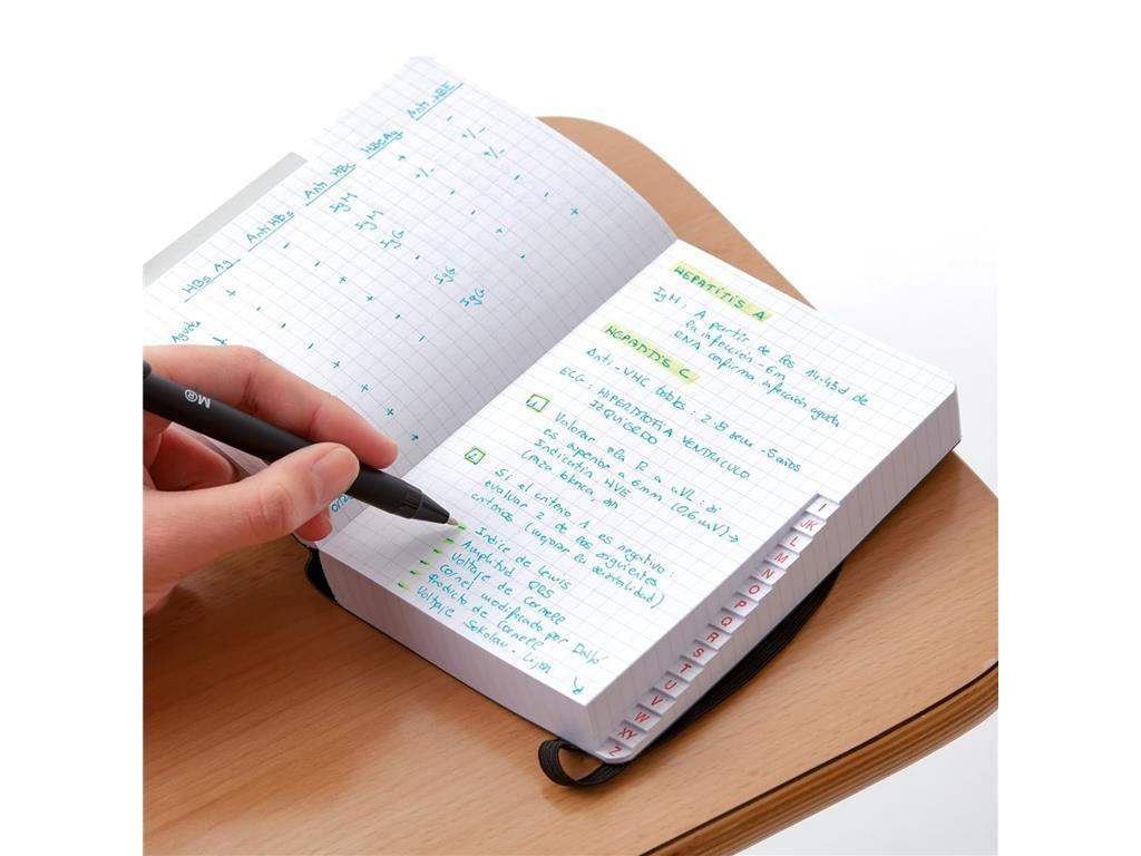 MiquelRius Zvezek 152x210mm karo z indeksom