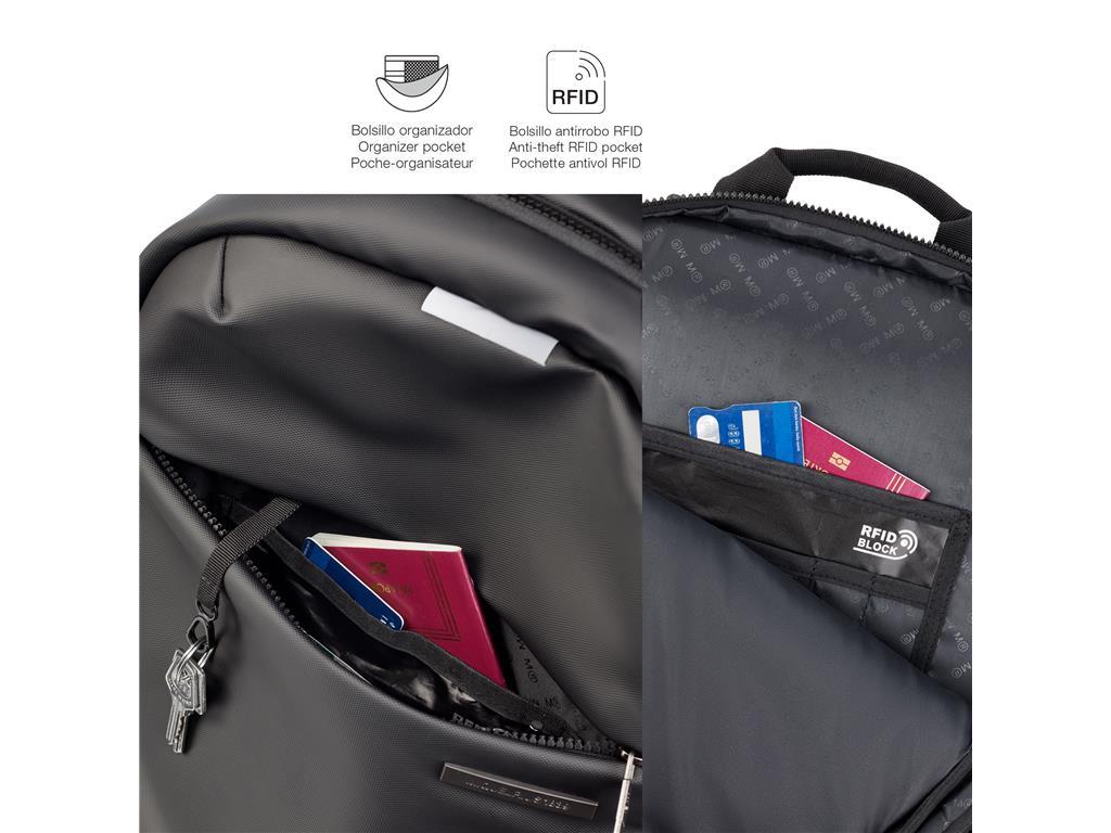 MiquelRius Nahrbtnik large črn Bag-to-Work