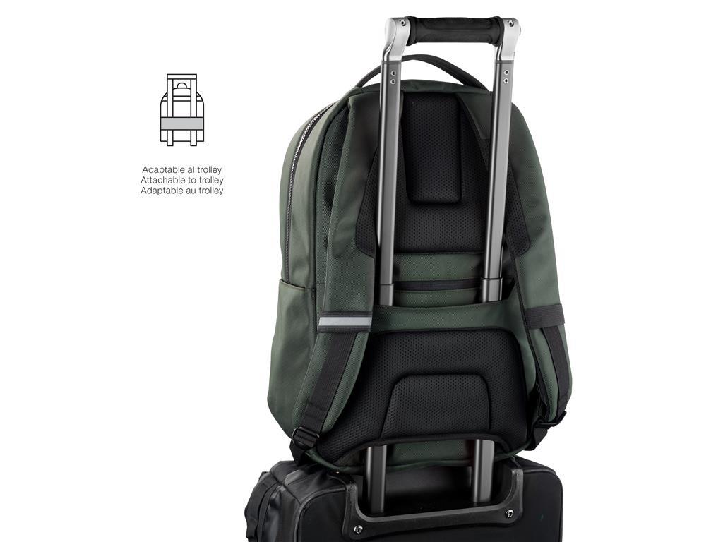 MiquelRius Srednji zeleni ruksak Bag-to-Work